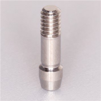 In den Kieferknochen eingeschraubte Zähne